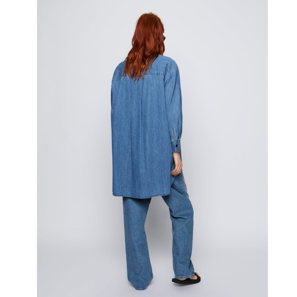 ZARA Oversized Jeans Shirt 💕 - Picture 5 of 7